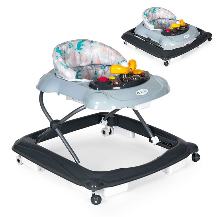 Chodzik dla dzieci jeździk panel multimedialny dźwięki led