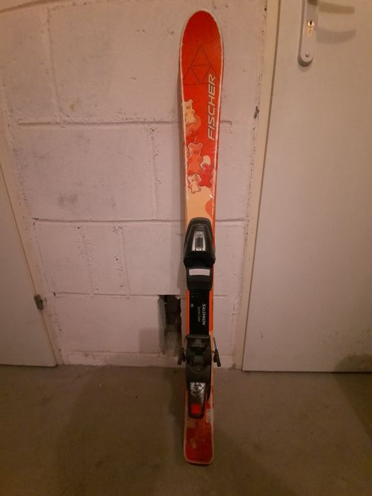 Narty Fischer plus buty salomon  dla dzieci