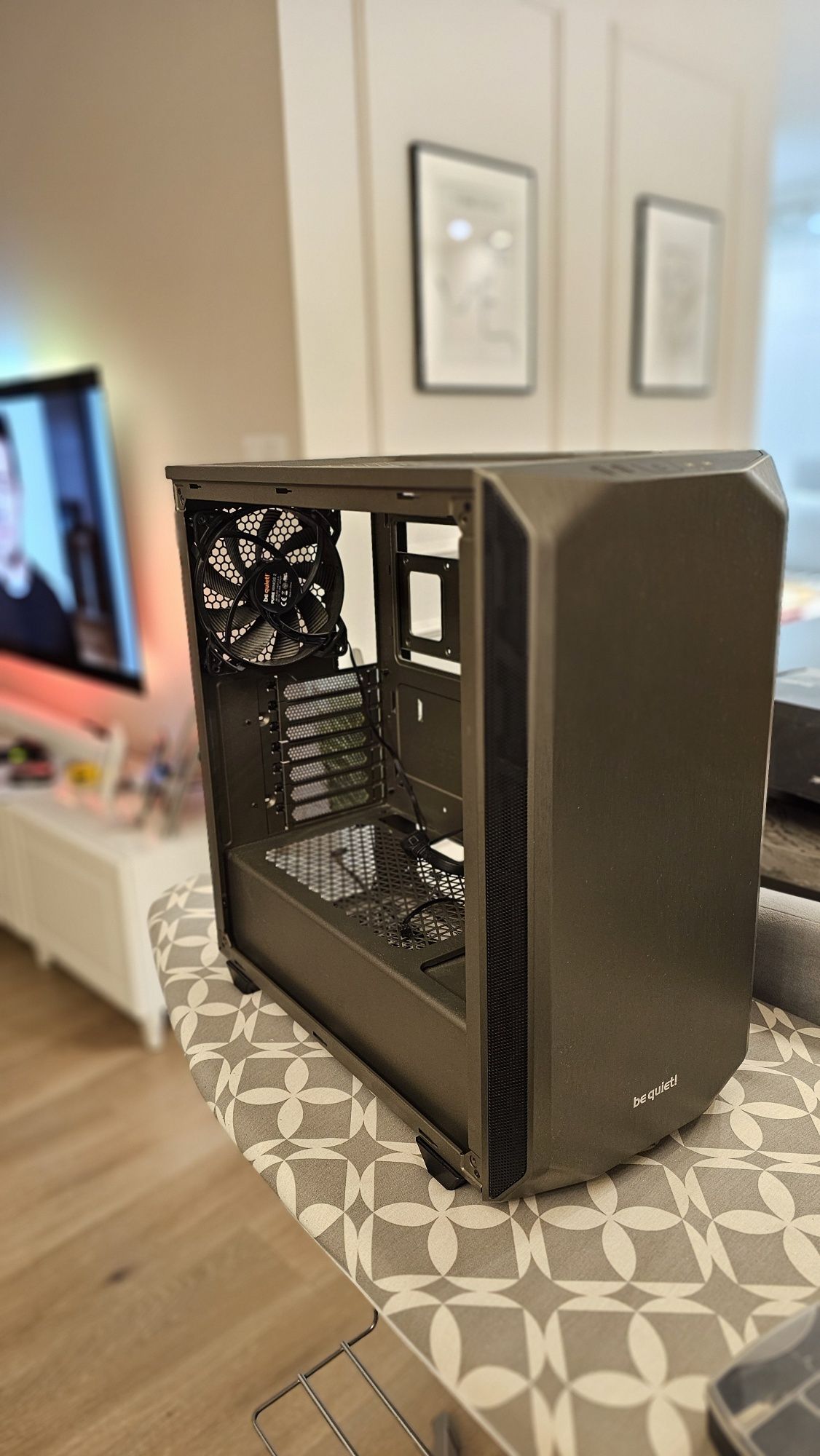 BeQuiet pure base 500 cicha obudowa atx maty wygłuszające