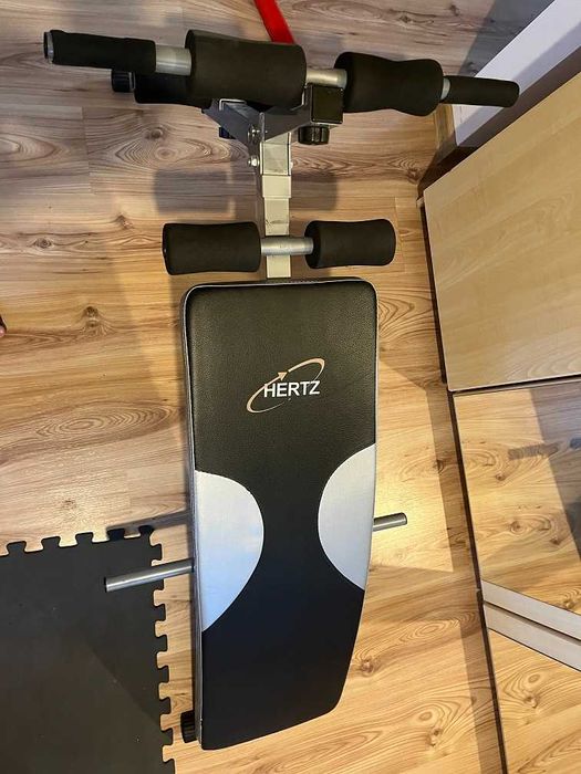 Ławeczka wielofunkcyjna do ćwiczeń firmy Hertz