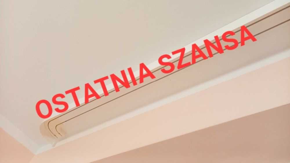 Szyna sufitowa dwutorowa