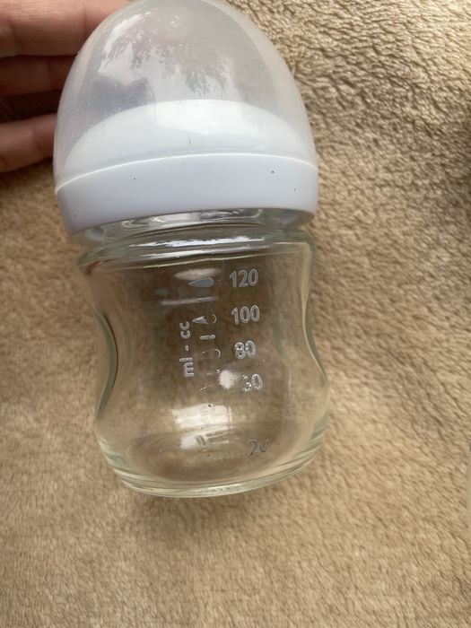 Пляшечка Philips Avent Natural скляна 120 мл