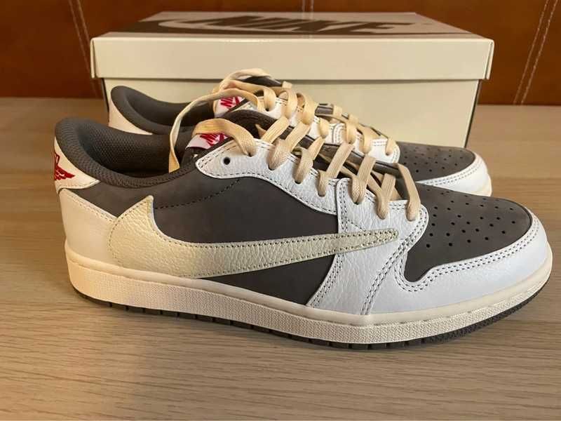 Jordan 1 Retro Low OG SP Travis Scott Reverse Mocha EU.43