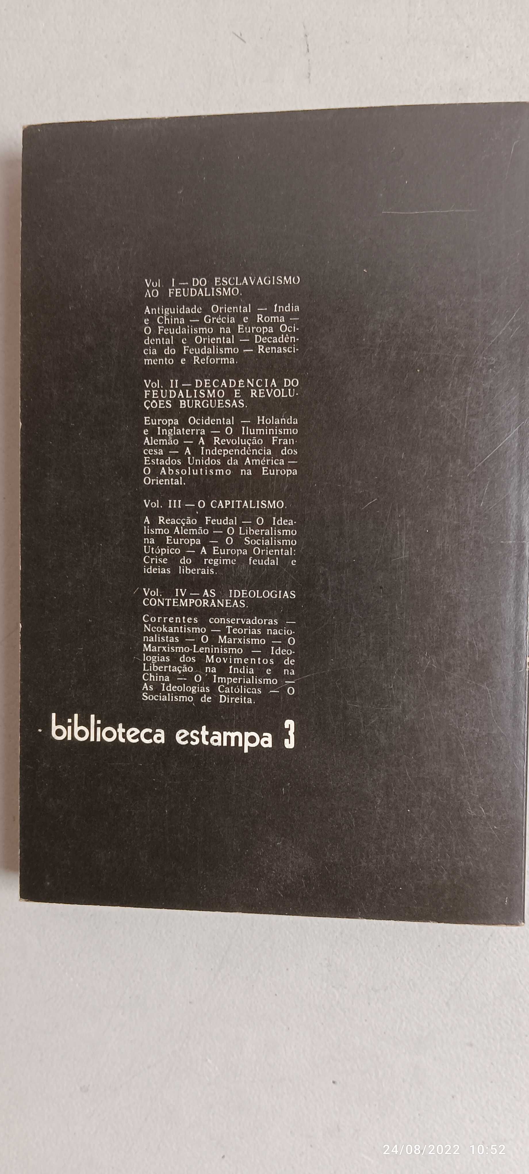 Livro Pa-3 - Direção de V.S. Pokrovski  - História das Ideologias