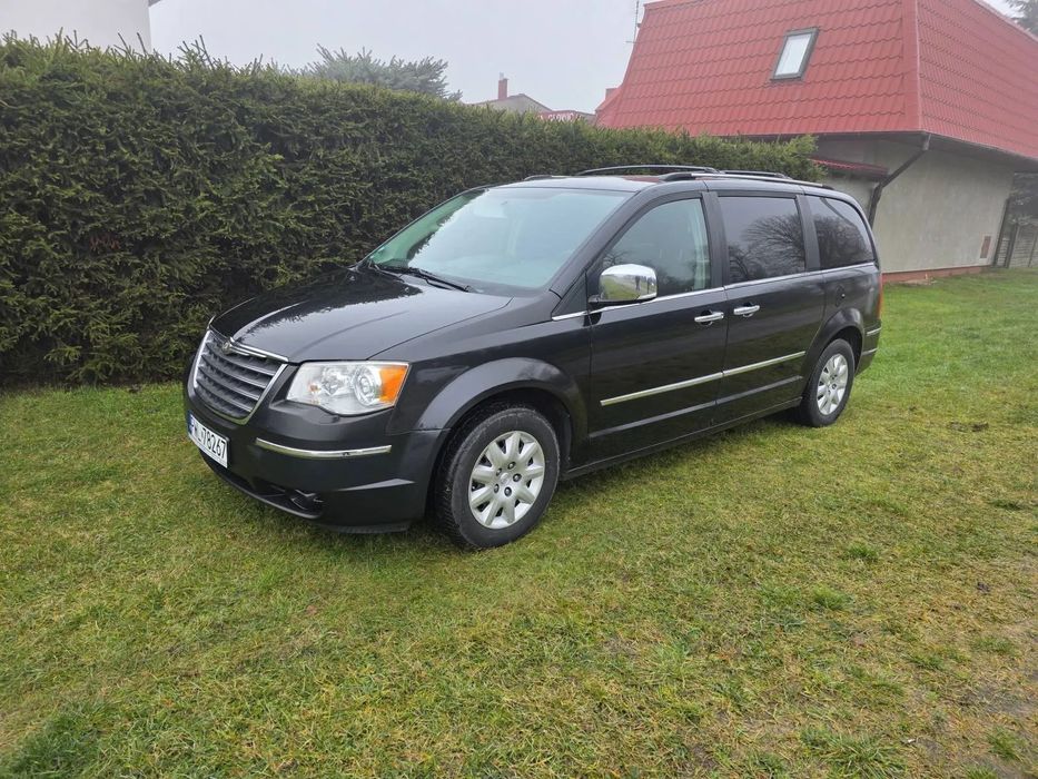 Chrysler Grand Voyager LIMITED Pełna elektryka skóra Full Opcja
