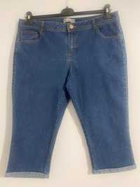 Spodnie dżinsowe rybaczki niebieskie DENIM  eur 44 DOROTHY PERKINS