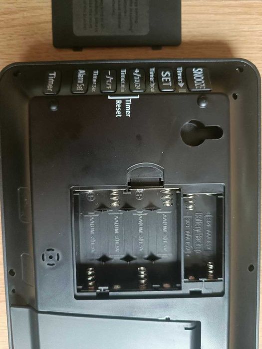 Настінний годинник від батареєк великий 36х15см