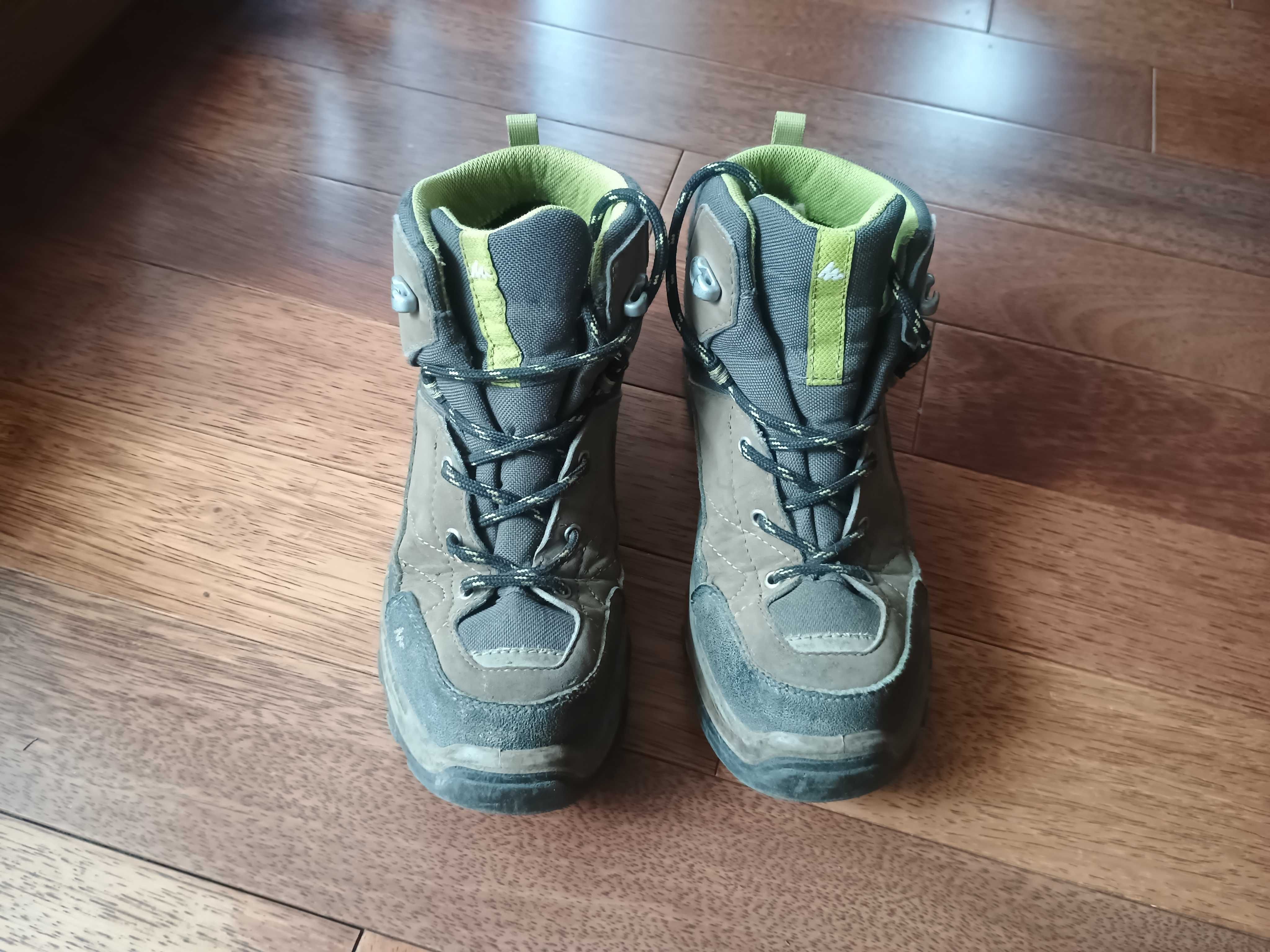 Buty górskie turystyczne Decathlon quechua 37