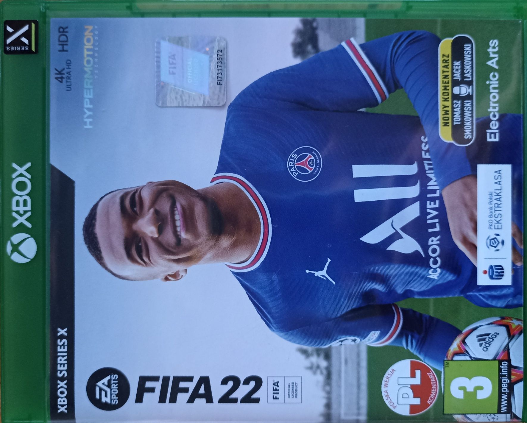 Fifa 22 Xbox Series X • Xbox One+ kod na zniżke 30%