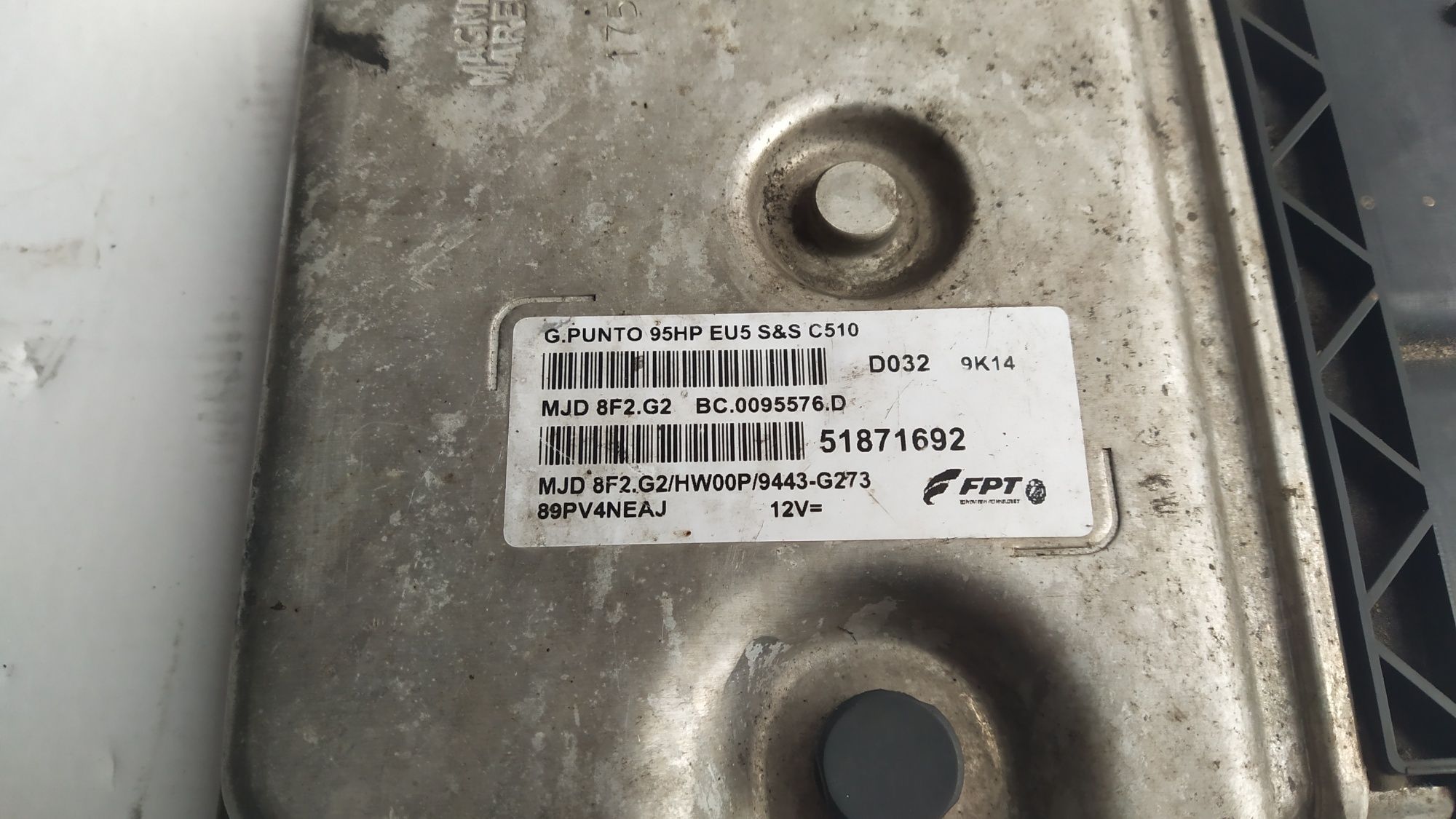 Komputer sterownik silnika Fiat Grande Punto Evo 1.3 JTD Multijet eu 5