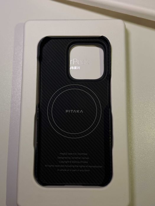 Чохол Pitaka MagEZ Case 4 StarPeak Milky Way Galaxy for iPhone 15 Pro