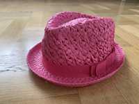 Reserved nowy kapelusz słomkowy dla dziewczynki 52 cm