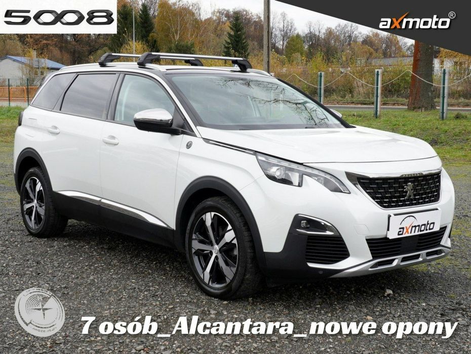Peugeot 5008 Crossway _ wersja 7 osób _ czarny dach _ Bogate wyposażenie