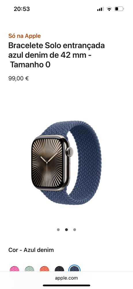 Bracelete apple watch