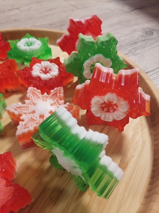 Mydełka ręcznie robione Prezent Święta Bożego Narodzenia Mydło