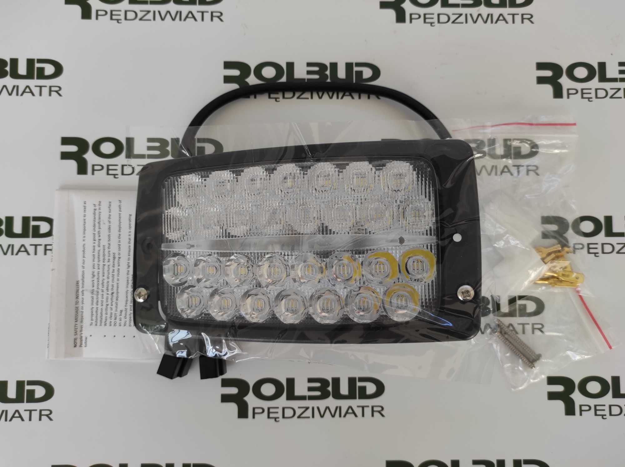 Lampa robocza LED 9900 Lumenów 10-30V Case Deutz Fendt Massey Ferguson