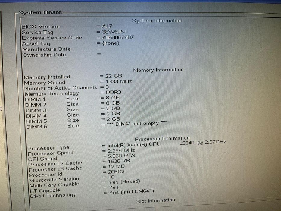 Computador Dell T3500