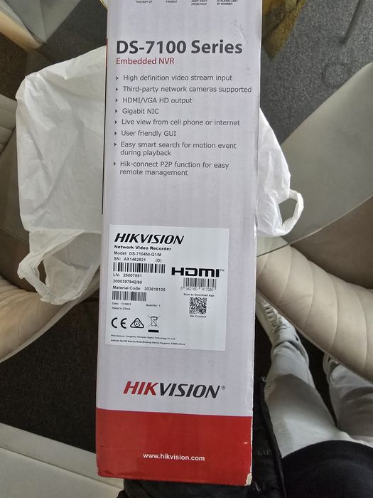 video gravador digital novo com garantia Hikivision DS 7100