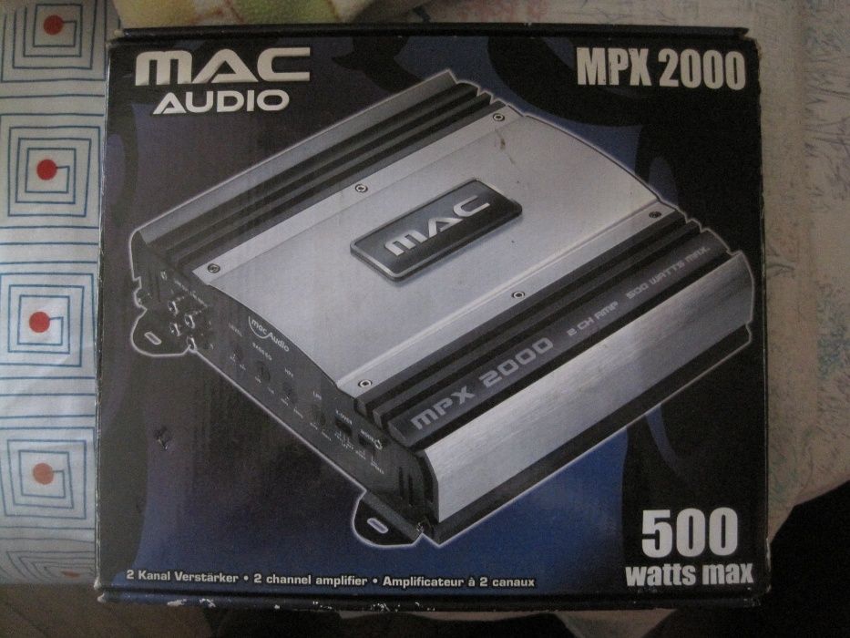 Amplificador auto mac