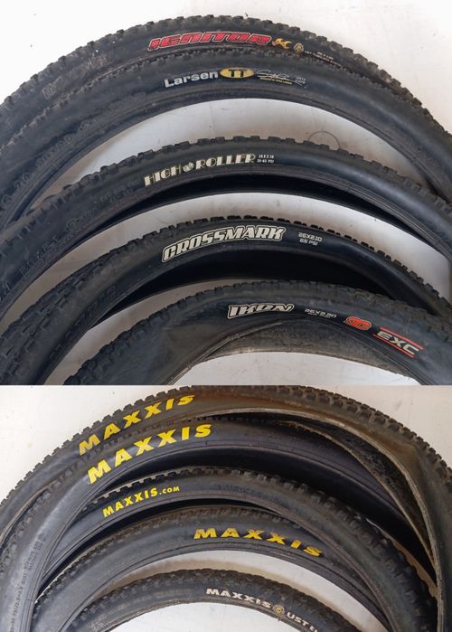 J-Bikes bicicletas e componentes Pneus 26 Maxxis/Michelin/Hutchinson..