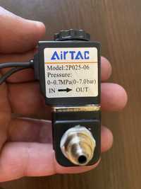 Airtac 2P0250-06: 2-ходовой электромагнитный клапан
