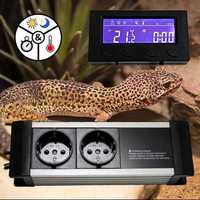 Regulator temperatury +timer TC-131 TERMOSTAT do terrarium inkubatora