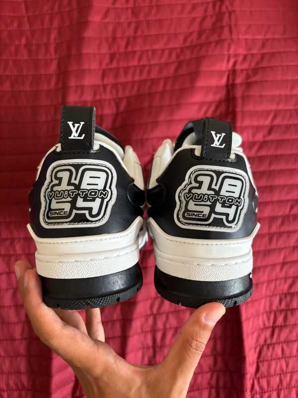 buty Espadryle Louis_Vuitton_Skate_Trainer_White_BlackEspadryle  r.44