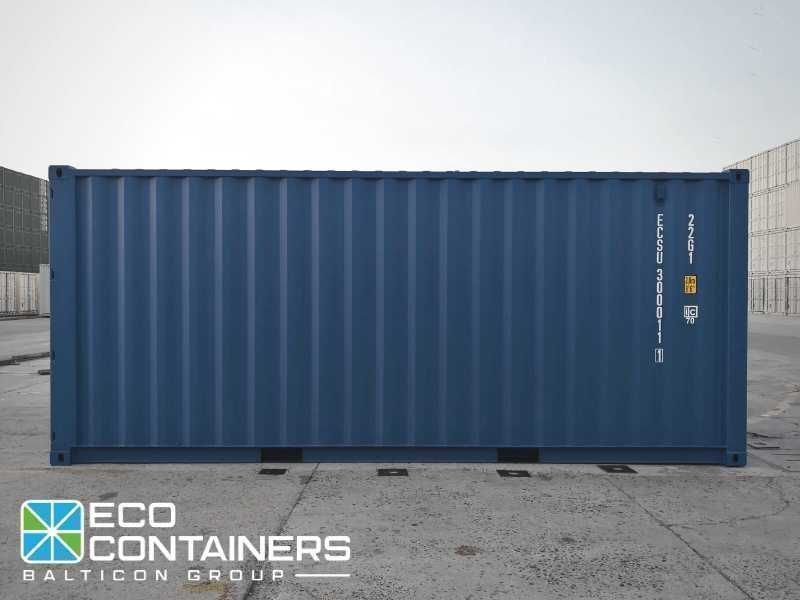 Kontener morski 20'DC one way nowy 6m / ZK