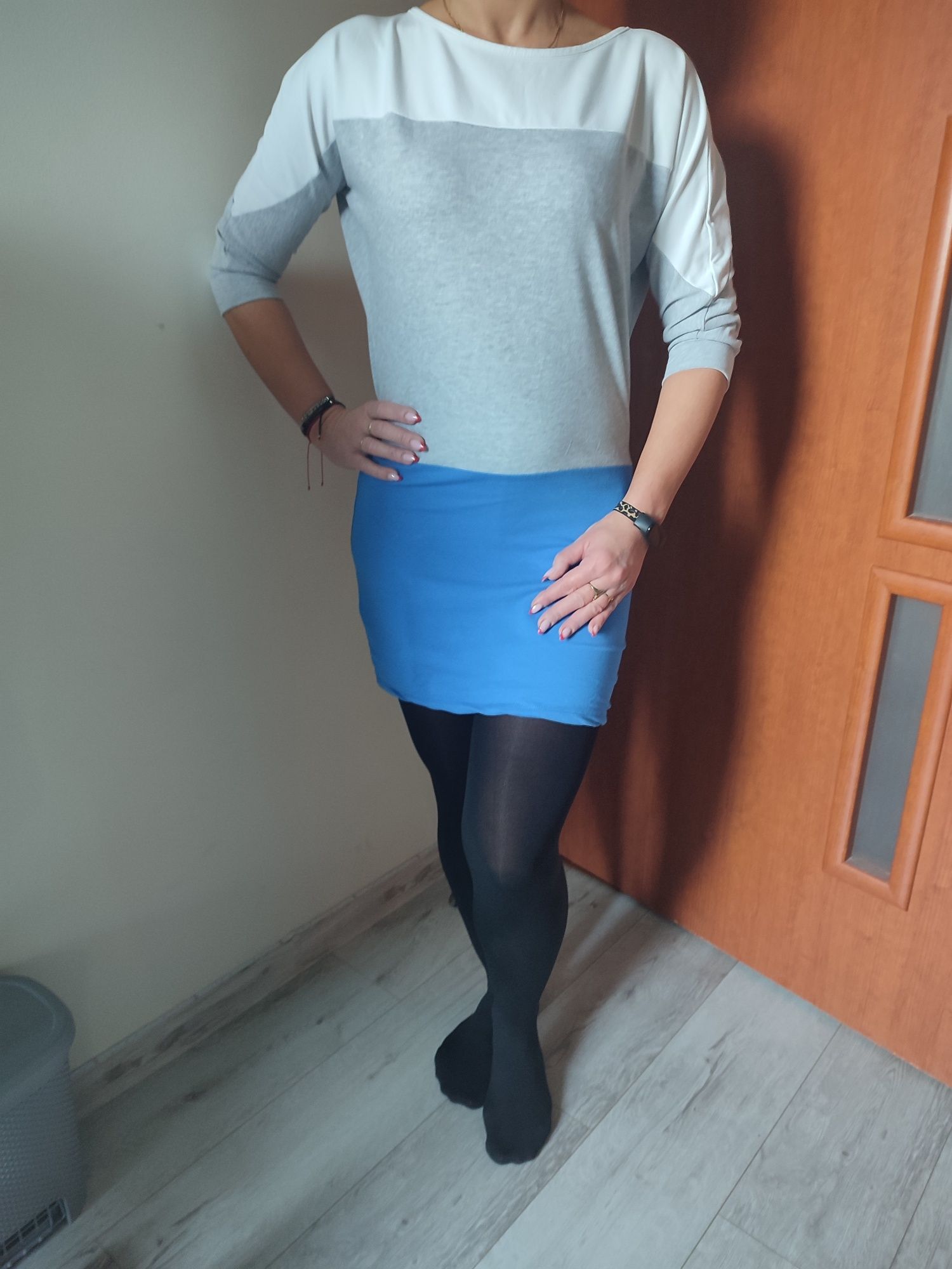 Sukienka dresowa rozm S/M