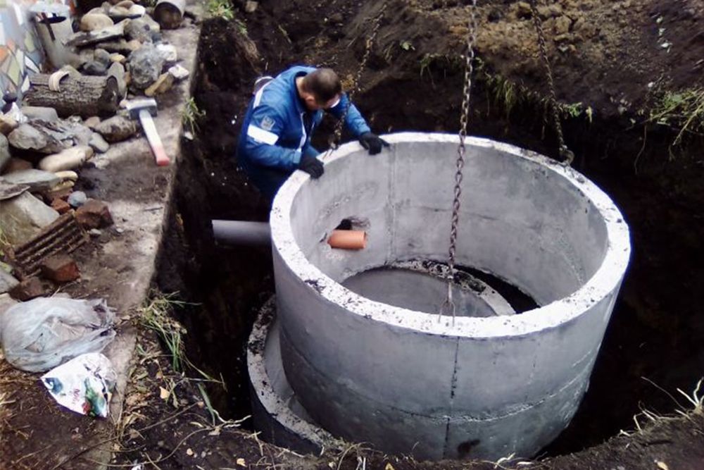 Выгребная яма, септик, канализация под ключ за один день!