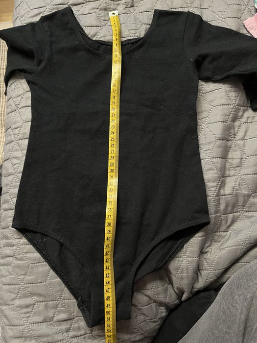 Czarne body dla dziewczynki