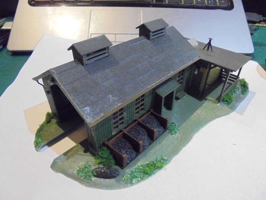 Faller parowozownia TT 1:120 BTTB germany.kolejka.