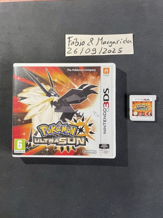 Pokémon Ultra Sun jogo Nintendo 3DS/2DS