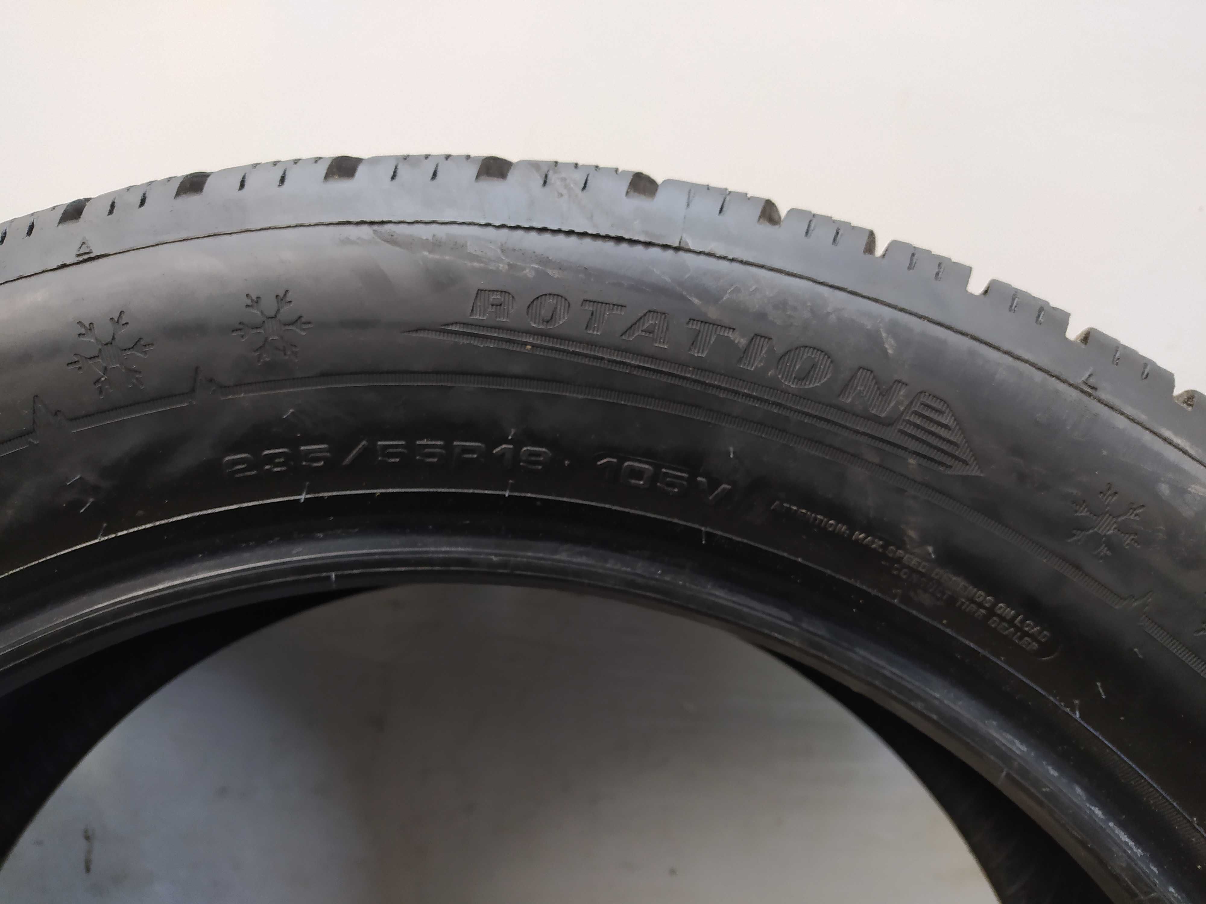 4x235/55R19 Dunlop Winter Sport 5 SUV, 2021 rok