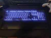 Teclado Razer Ornata chroma com almofada