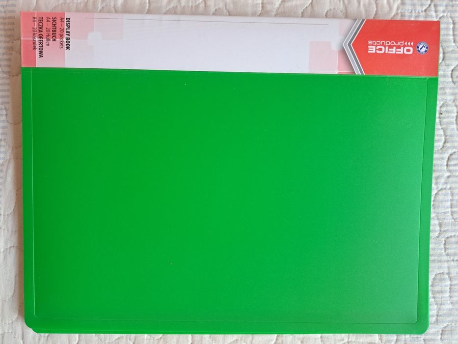 Teczka biurowa z 20 koszulkami