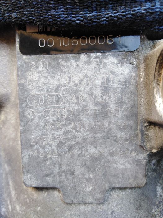 Розборка Audi a6 ТНВД Паливний насос на ауді А6 с5 2.5 106M 106D 106B