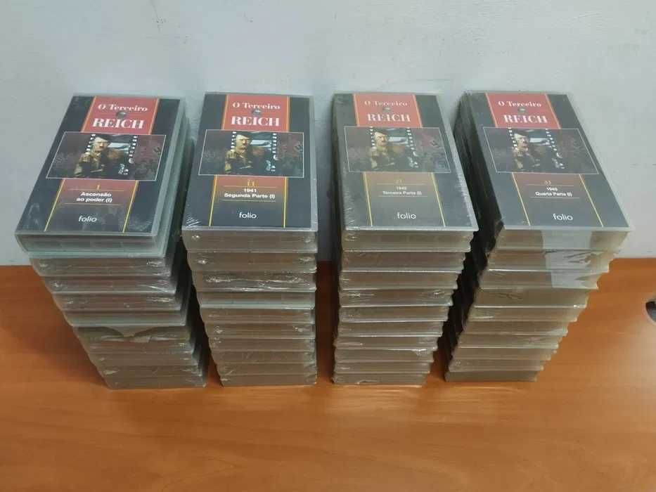 224 DVDs de música e 94 cassetes de qualidade