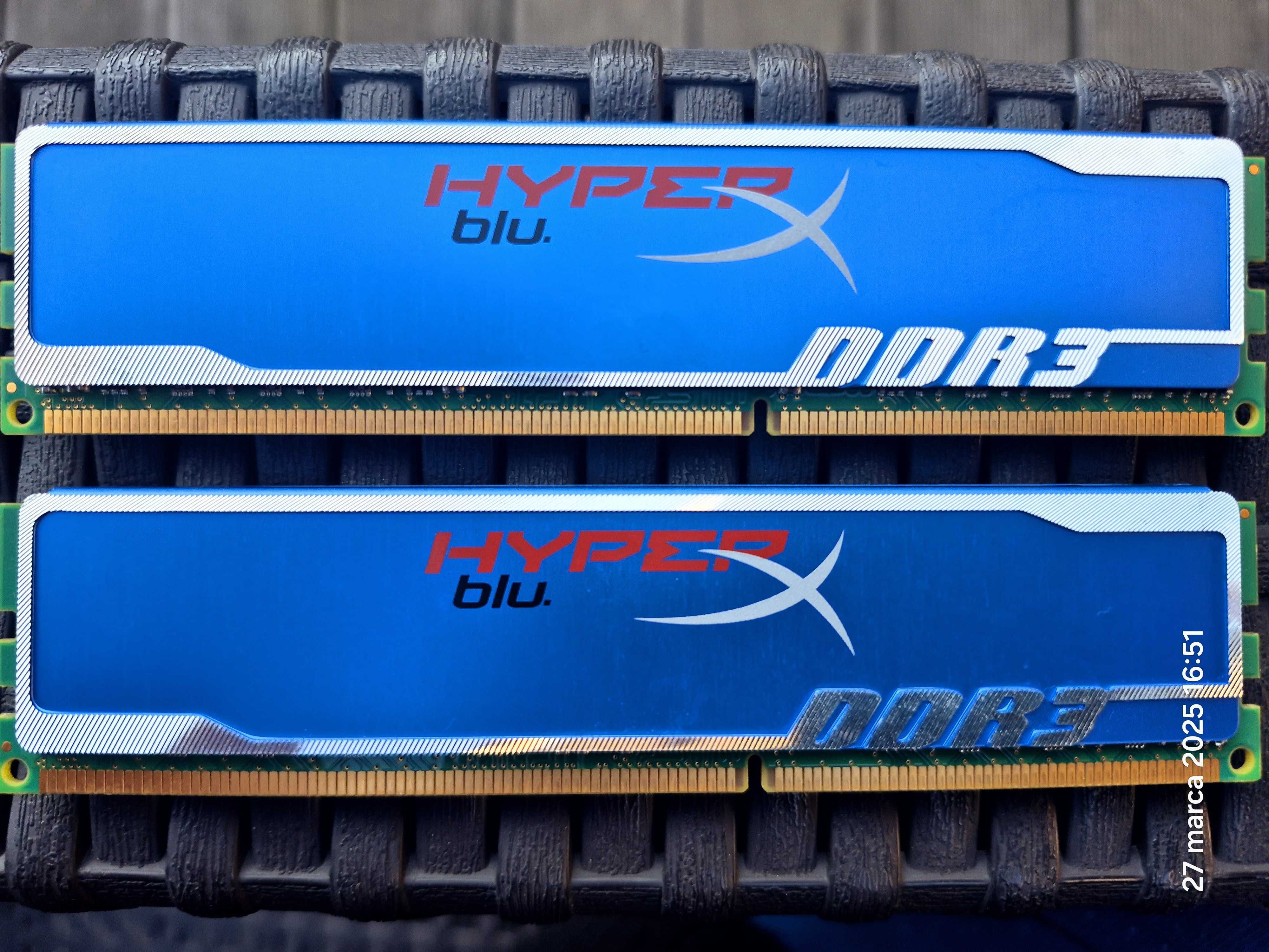Pamięć Kingston Hyper X DDR 3 , 2 szt po 2 MB