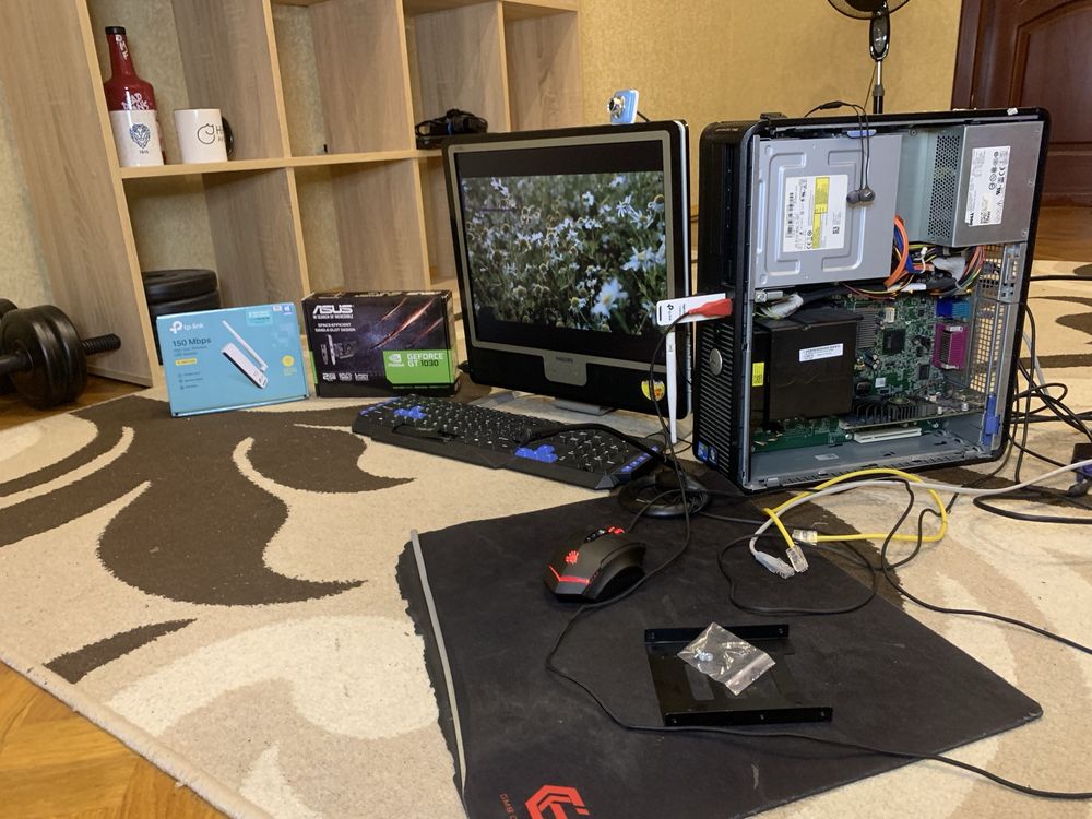Компʼютер Dell OptiPlex 780 (Quad Core, GT1030) + набір периферії