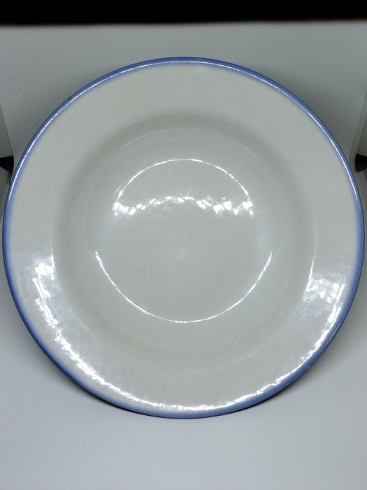 4 talerze tułowice niebieskie