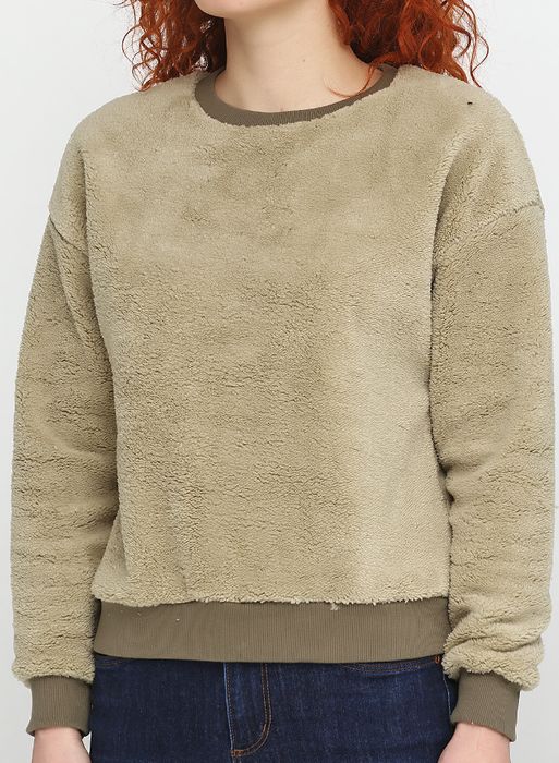 Свитшот хлопок плюш тедди махра