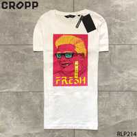 Мужская футболка Cropp - топовая футболочка, с ярким принтом fresh