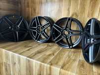 Alufelgi 18 cali 5x112 dwie szerokosci et52,5i43. J8i9 Czarny mat