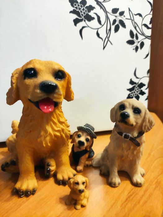 Figurki Golden Retriever zestaw