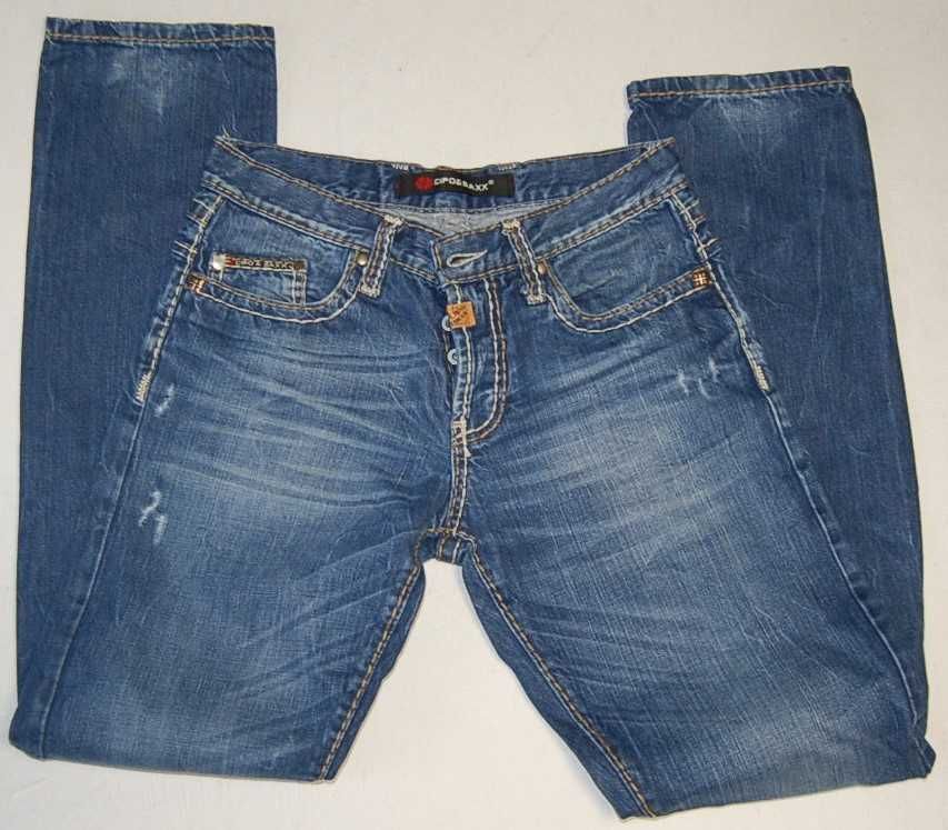 CIPO BAXX W30 L34 pas 82 jeansy męskie proste