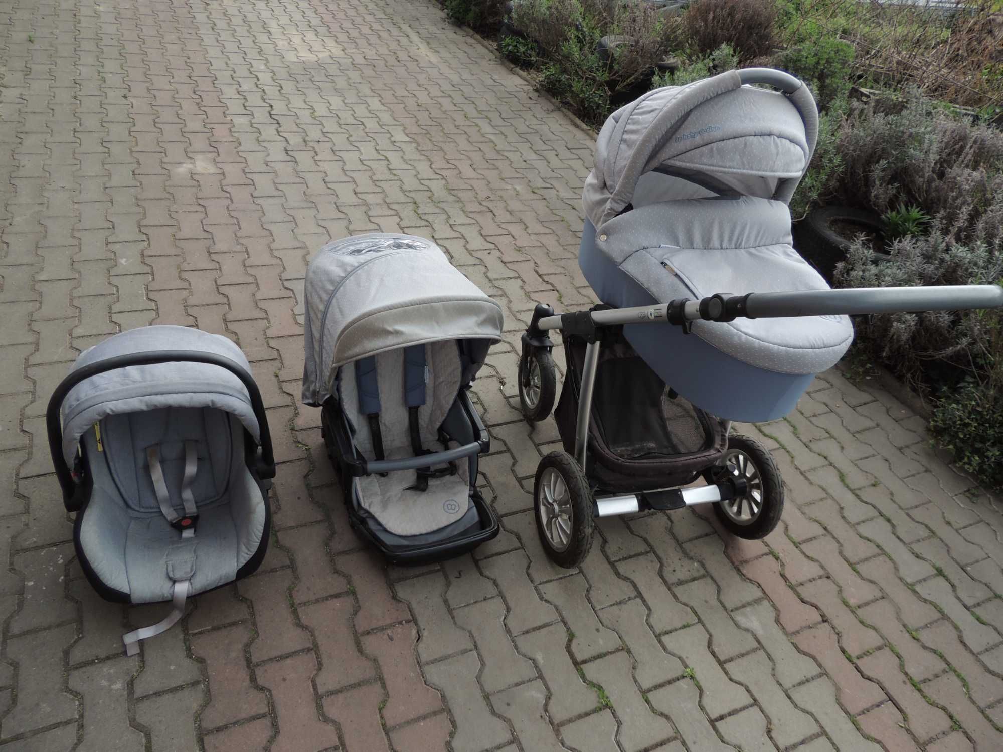 Wózek dla dziecka 2 w 1 Baby design gondola 3 w 1 spacerówka nosidełko
