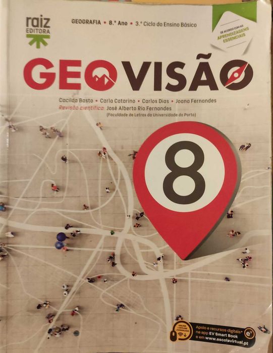 Manuais escolares e livros de actividades do 8º ano