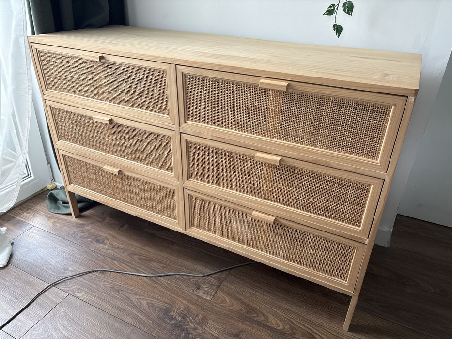 Toaletka/biurko i komoda boho SKLUM okazja