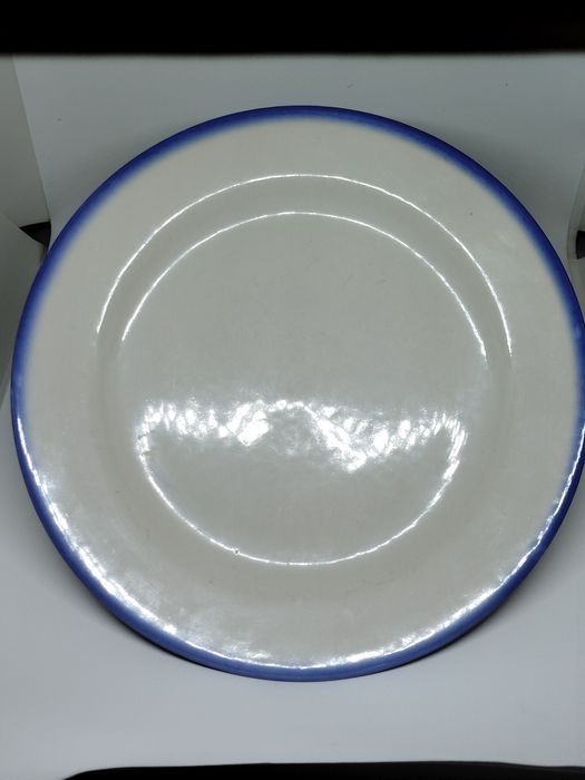 4 talerze tułowice niebieskie